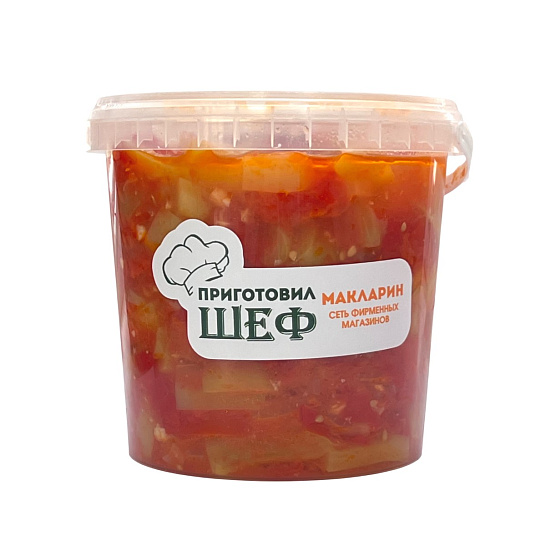 Шеф приготовил «Лечо» 1 кг.