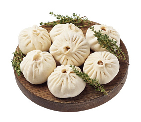 Позы со свининой и говядиной ~500 гр. Ручная лепка!