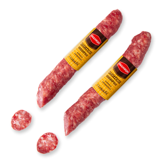 Колбаса сыровяленая «Паниполи имбирная» 1 палка колбасы ~350 гр.