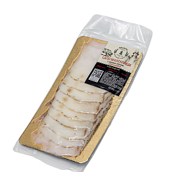 Сало мангалицы с перцем слабосоленое в нарезке 80 гр.