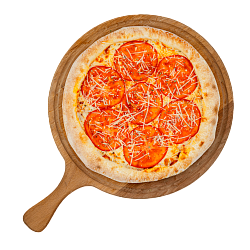 Пицца на тонком тесте «Маргарита»~460 гр.