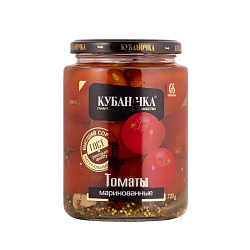 Томаты маринованные 720 мл. от производителя «Кубаночка»