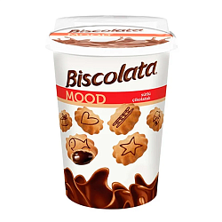 Печенье «Biscolata Mood» с шоколадной начинкой 115 гр. (ТУРЦИЯ)