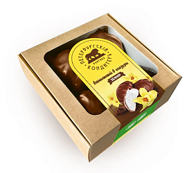 Зефир "Ванильный" в глазури с ароматом ванили 260 гр